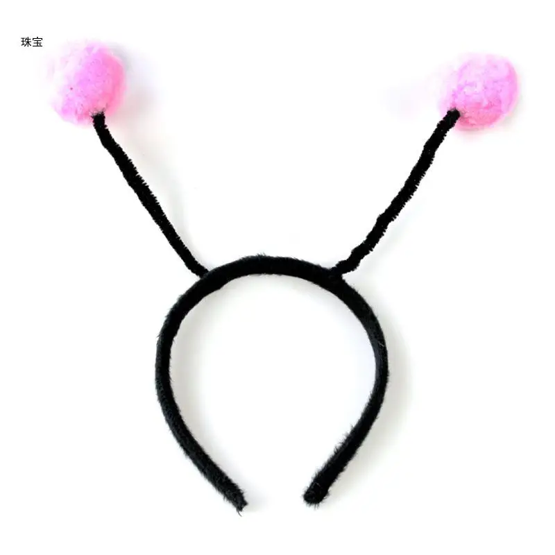 X5QE Women Girls Antennas Headband Ball Cosplay Costume Hair