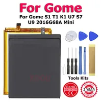 XDOU GM12B GM01A GM2017D07A GM2018M29A 2017D63A 2017M95A Battery For Gome S1 T1 K1 U7 S7 U9 2016G68A Mini + Tool Kit