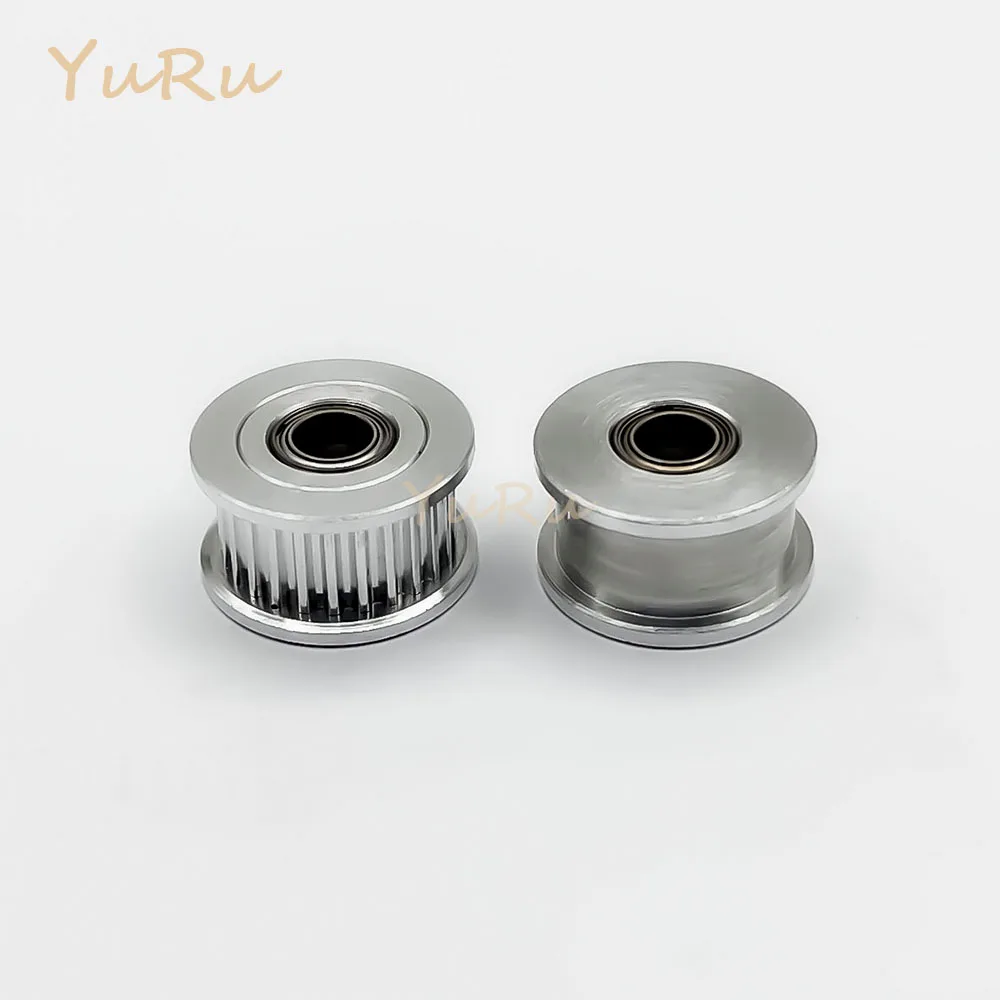 GT2 2M 30Teeth Timing Pulley Bore 5mm 2GT 30T Belt Width 6mm Tensioning Wheel H Type Idler Synchronous 3D Printer Parts