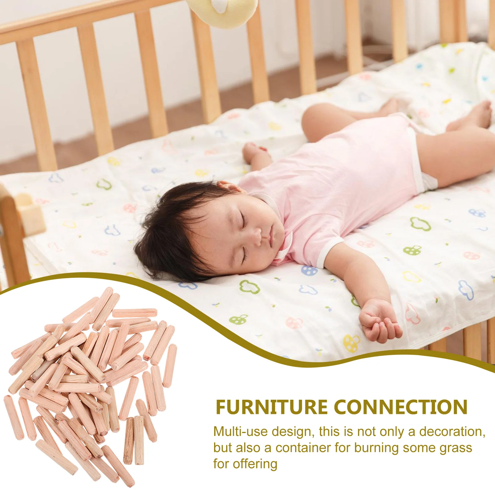 

Деревянные дюбели для изготовления деревянных дюбелей 6x40 мм, рифленые деревянные дюбели для мебели, деревообрабатывающих проектов, деревянные дюбели для изготовления поделок