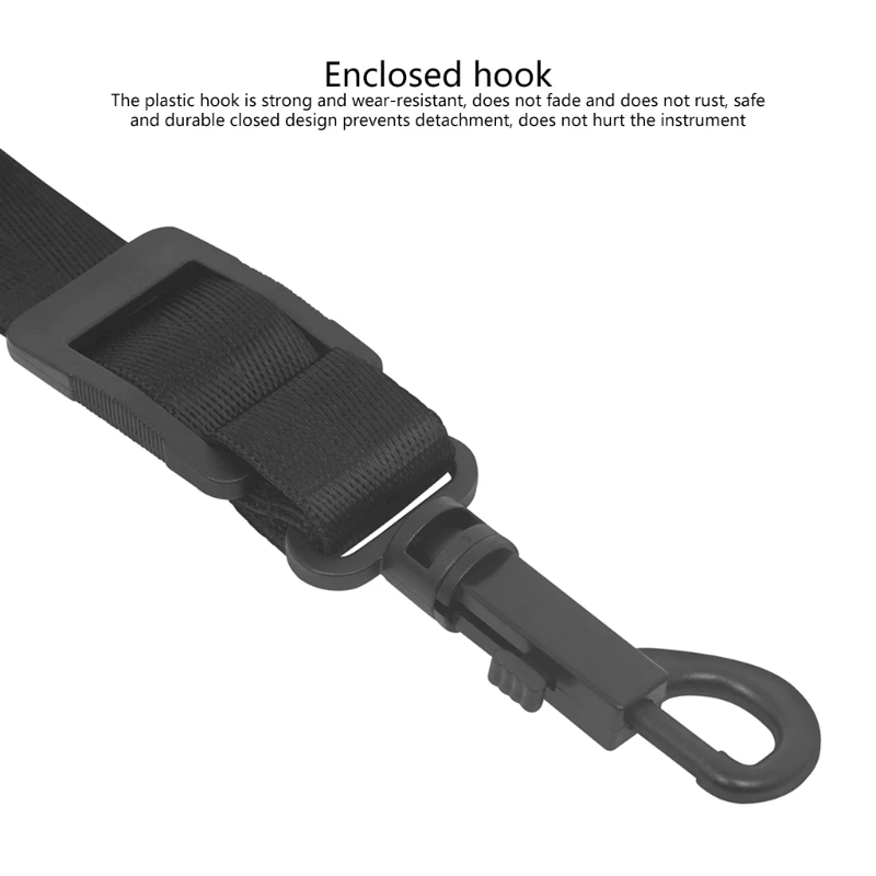 Neck Strap with Hook for Alto Tenors Soprano Baritone Sax Music Accessories