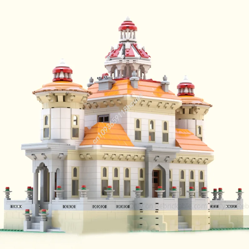 

3216pcs MOC Palácio de Monserrate Modular Buildings Building Blocks Education Brick Children Kids Birthday Christmas toy Gift