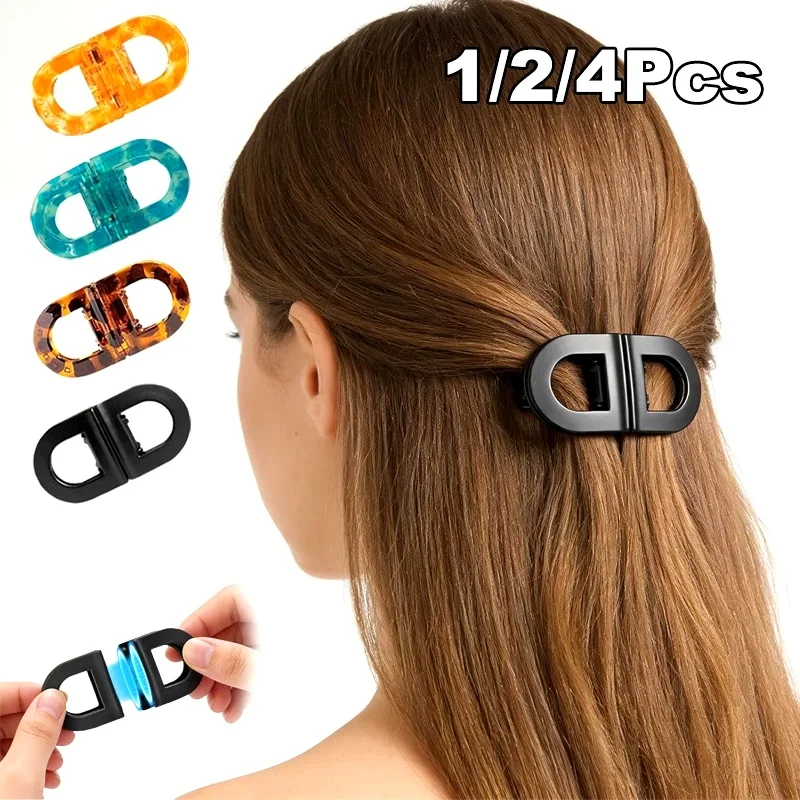 Magnetic Hair Clips Strong Hold Professional Salon Sectioning Clips Non-Slip Styling Clips for Women Girls Hairstyling Tools Set