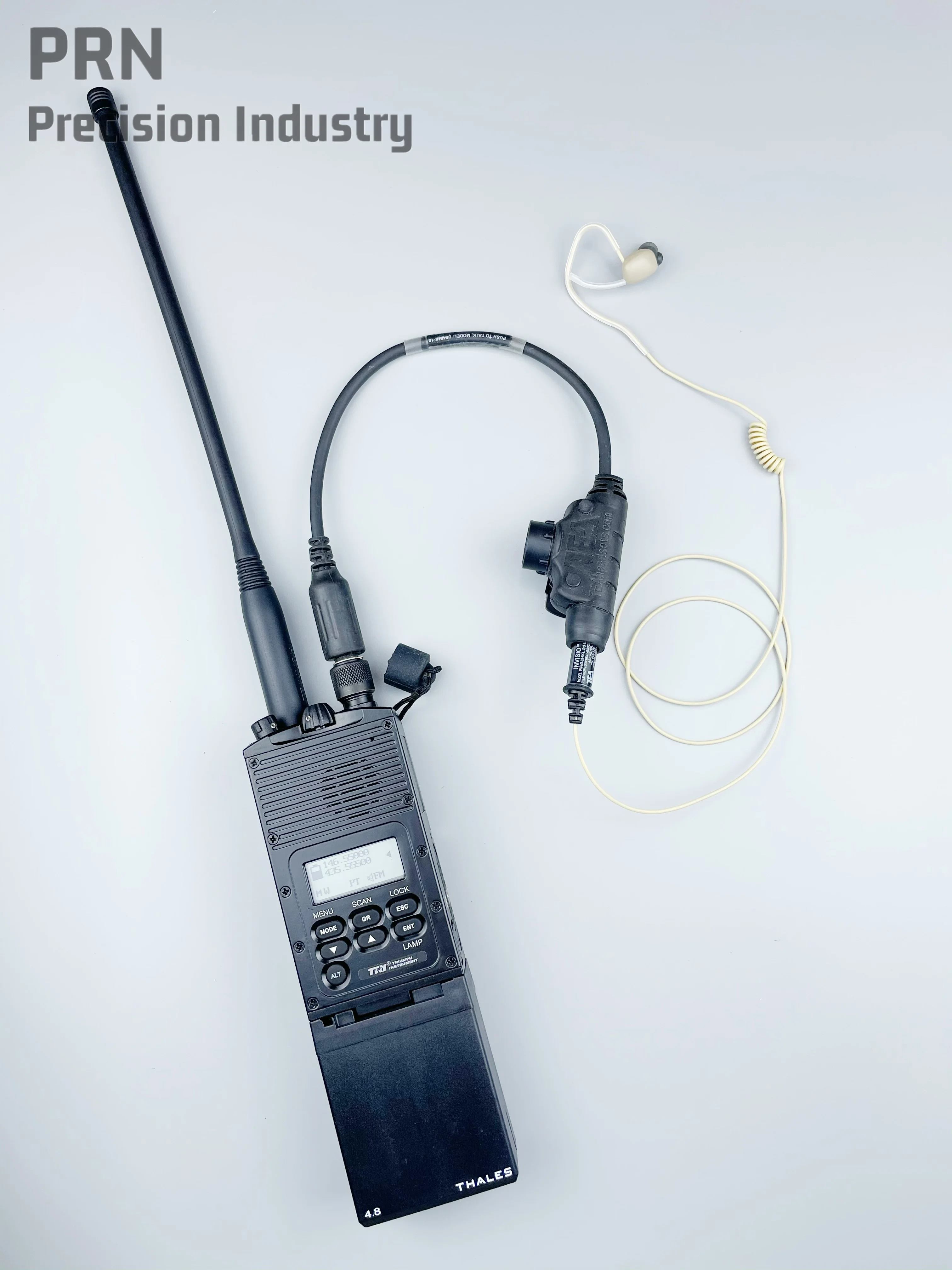 実物　invisio M3 U174 （左耳用） Invisio X Series Headset Downlead Adapter: for NATO TP-120/U174