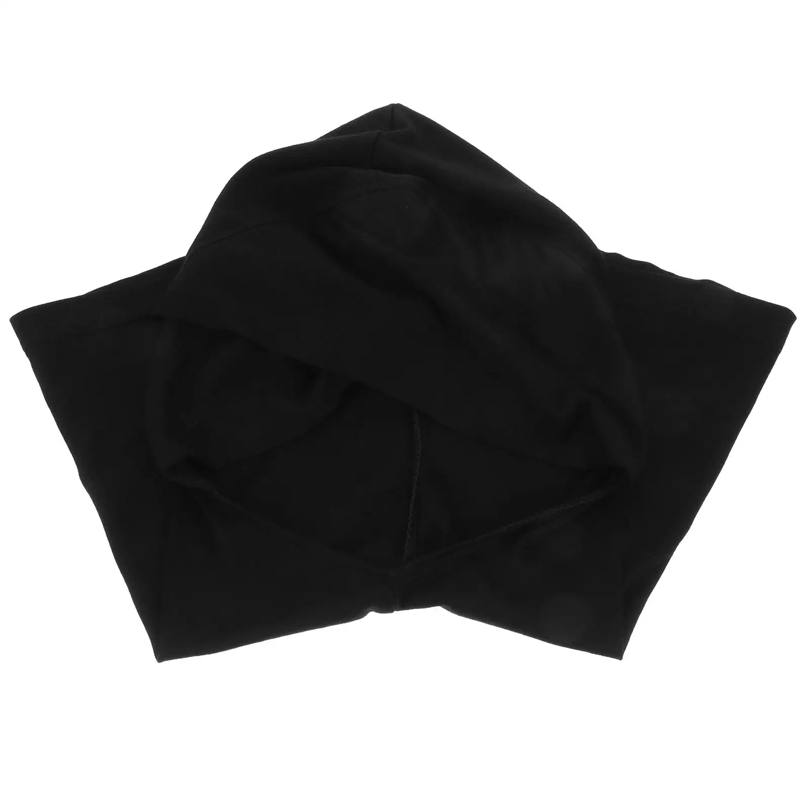 

Black Inner Hijab Caps Lightweight Breathable Modal Fabric Elastic Muslim Head Wrap Scarf Shawl Bandana Size Options