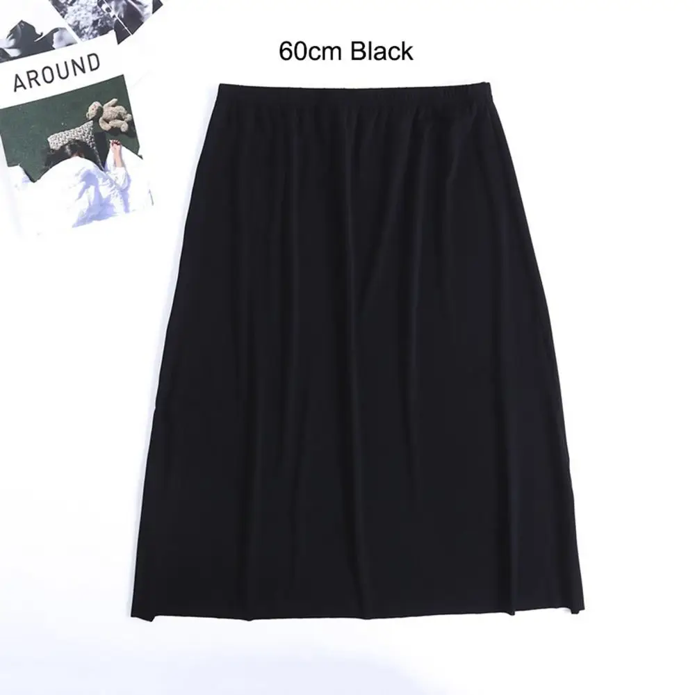 

Cotton Inside Petticoat Dress Underskirt Half Slips Safety Underskirt Slips Ice Silk Underskirt Women Long Petticoat