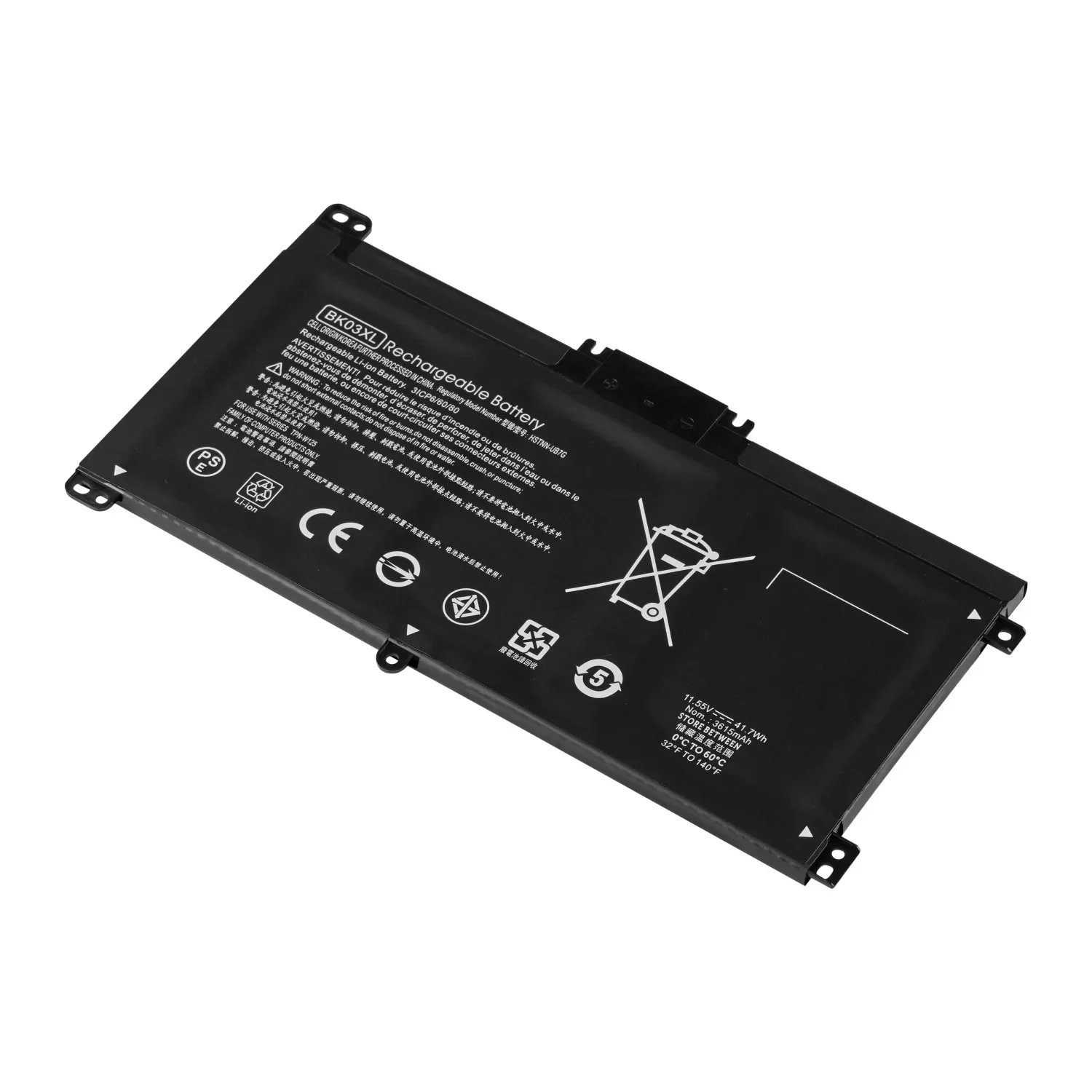 YXKC laptop battery BK03XL lithium iron battery 11.55V 3615mAh Battery for HP Pavilion x360 14 14-ba000 14m-ba000 series