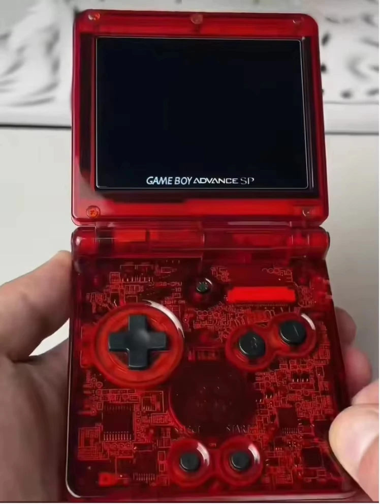 GBA SP ゲームボーイアドバンスSP AGS-001 新型IPS液晶/高輝度