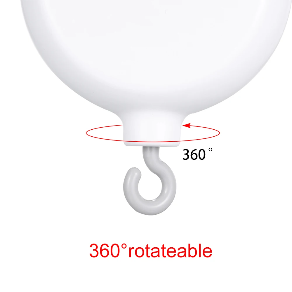 Музыкальная шкатулка для детской кроватки, поворотная Музыкальная шкатулка с дистанционным управлением и музыкальными колокольчиками для детей, с USB-проводом