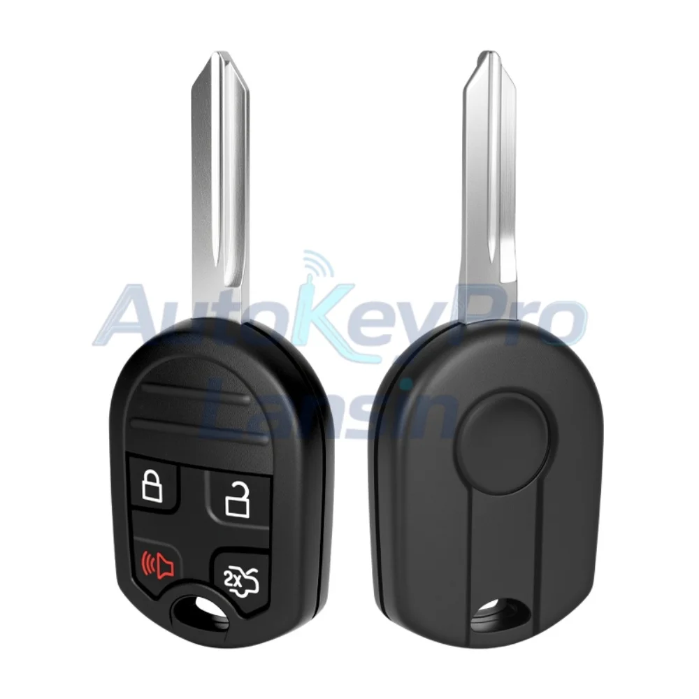3/4/5 Button Remote Key Shell Case For Ford Edge Explorer Ranger Mustang Expedition Escape For Mazda Tribute Car Key Shell Cover