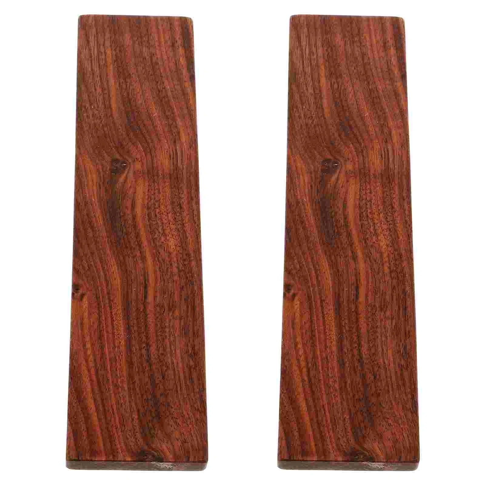 

2 Pcs Black Walnut Wood Blocks for Crafts Material Carving Beginner Whittling Wooden Unfinished