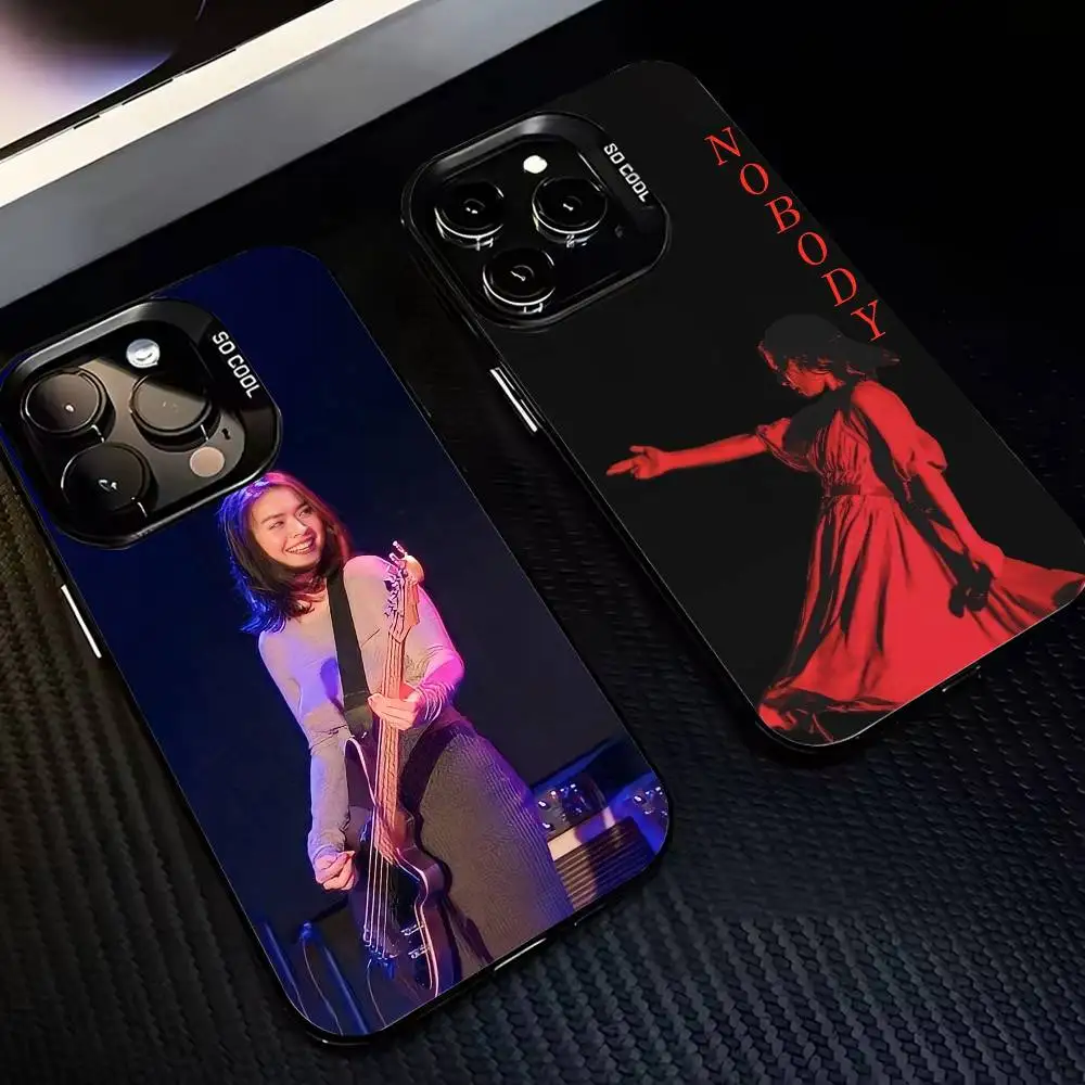 

M-Mitski Singer Phone Case For iPhone17,16,15,14,13,12,11,Pro,MAX White Matte Shockproof Cover