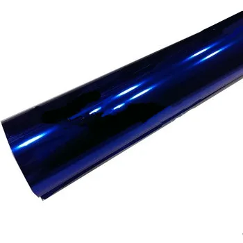 

Top Quality Mirror Glossy Blue Chrome Vinyl Film for Car