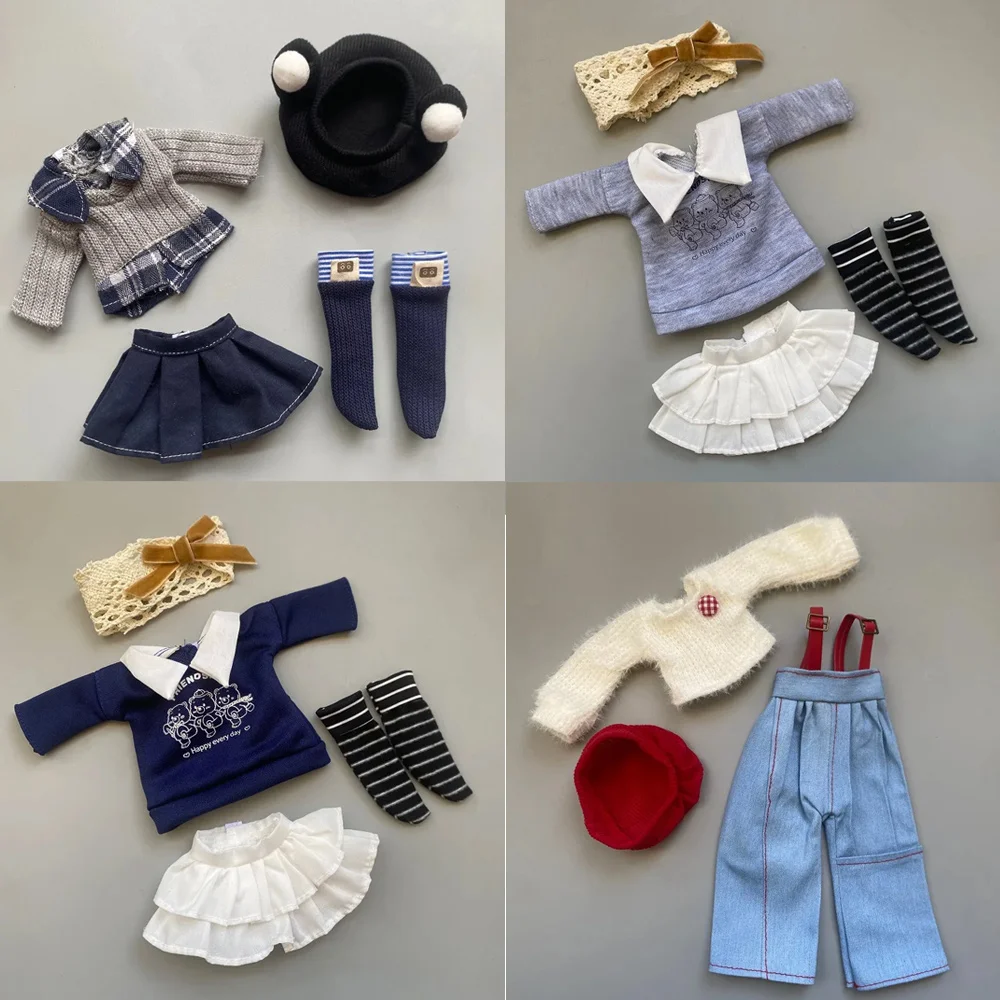 Conjunto de Acessórios de Roupa para Boneca BJD 1/6: Saia e Calça Estilo Lolita para Bonecas de 30cm - Acessórios Modernos
