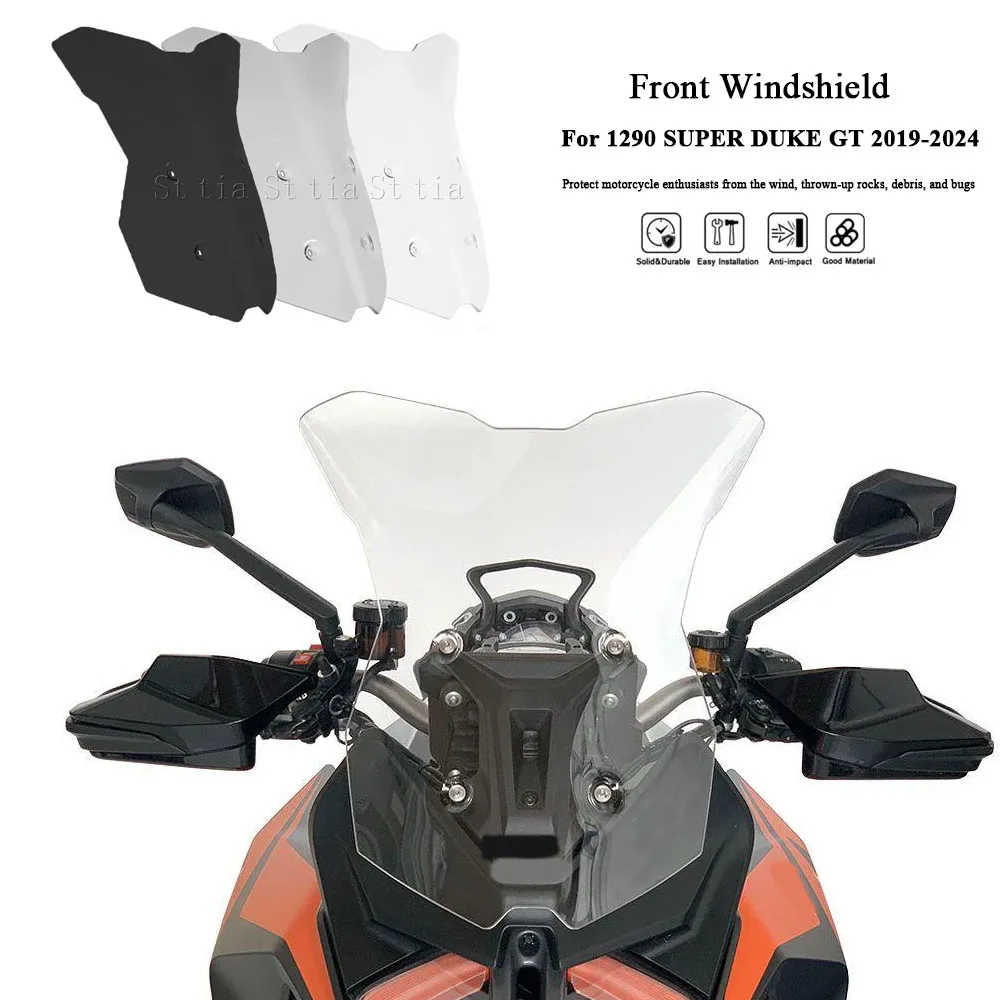 For 1290 SUPER DUKE GT 2019-2024 1290 Super Duke GT New Motorcycle Front Touring Windshield Windscreen Wind Deflectors