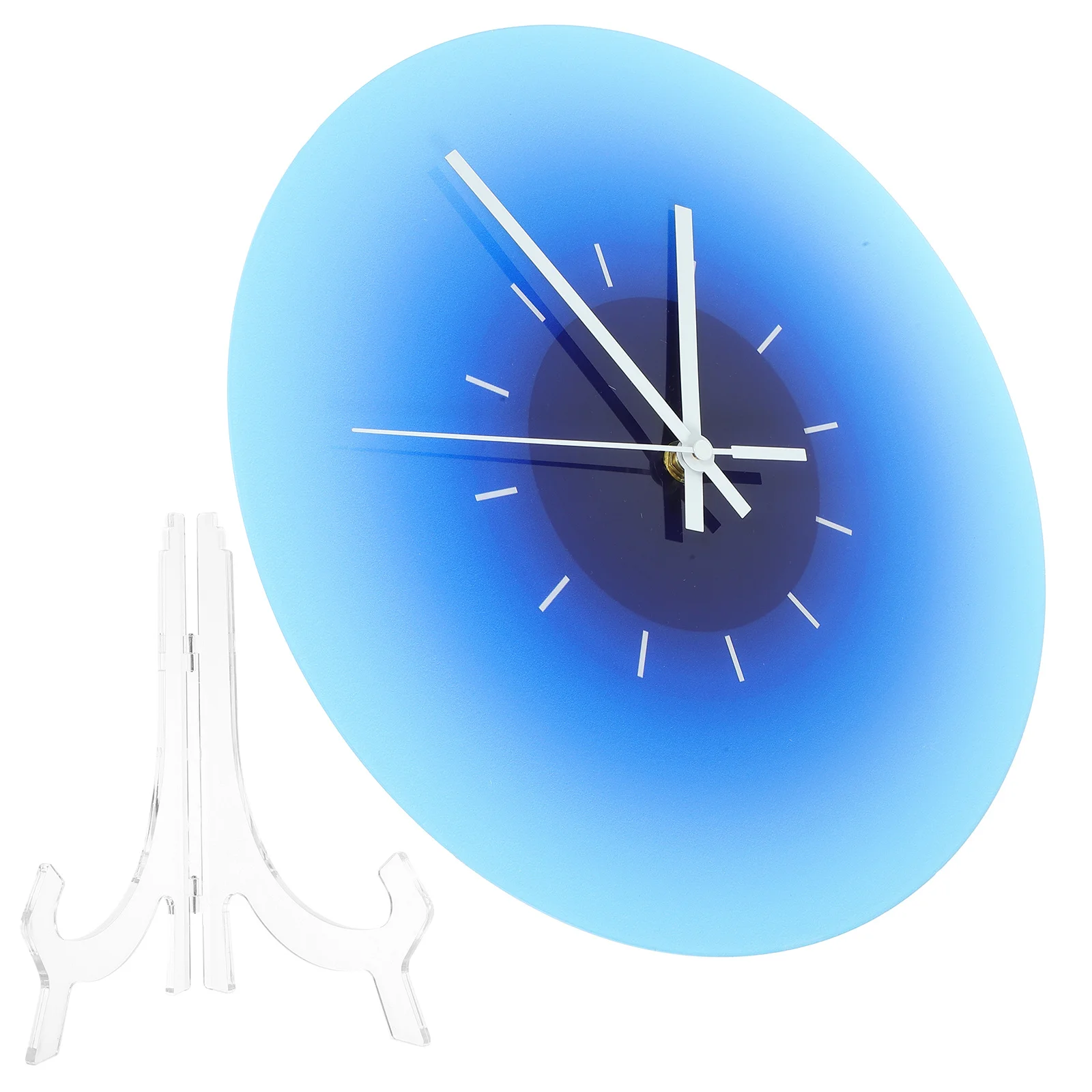 

Acrylic Round Wall Clock Silent Sweep Movement Decorative Wall Hanging Clock Household Bedroom Office Living Room Desk