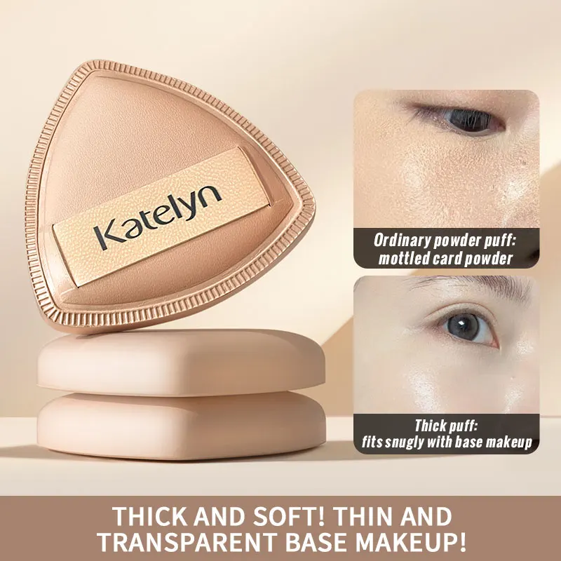 Latex-Free Makeup Sponge for Wet or Dry Use—Soft, Extra-Thick Sponge for Blending Foundation, Cream, and Powder—Face Cosmetic Ma