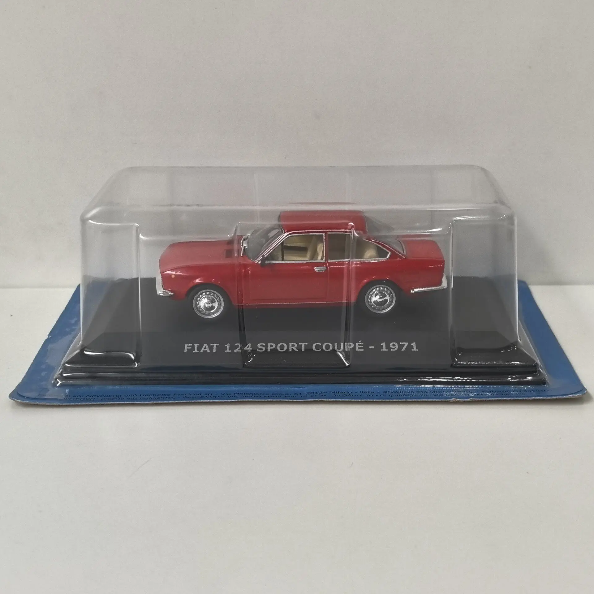 

Diecast IXO 1/43 Scale FIAT 124 SPORT COUPE 1971 58 Alloy Car Model