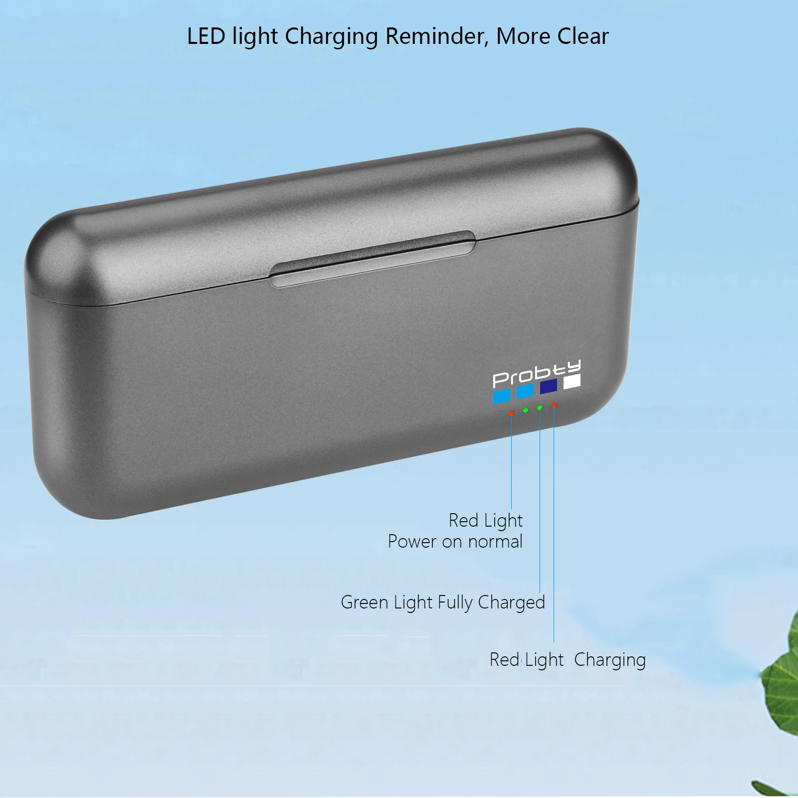 Enduro Battery 1850mAh and 3-Channel Charger Replacement Batteries for Gopro Hero 12/11/10/9 Sport Action Camera