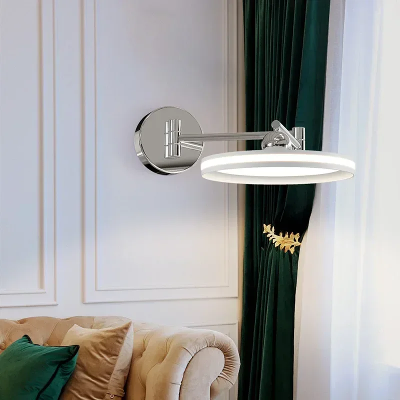 Rocker Arm Movable Wall Lamp French Eye Protection Bar Table Pendant Lamp Full Spectrum Rotating Long Arm Reading Lamp