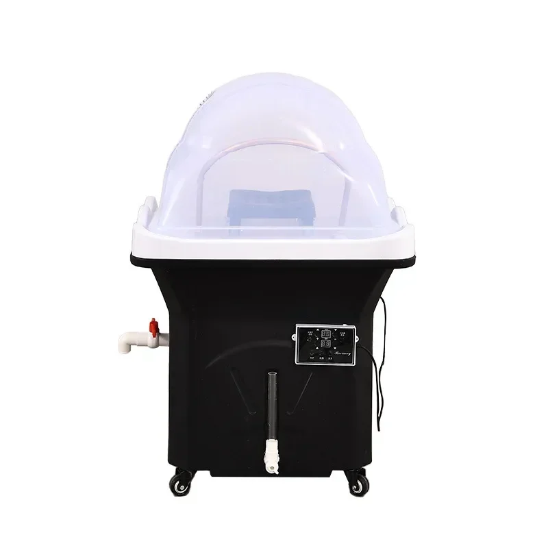 Automatic water cycle fumigation SPA head care shampoo machine constant temperature heating water storage head basin