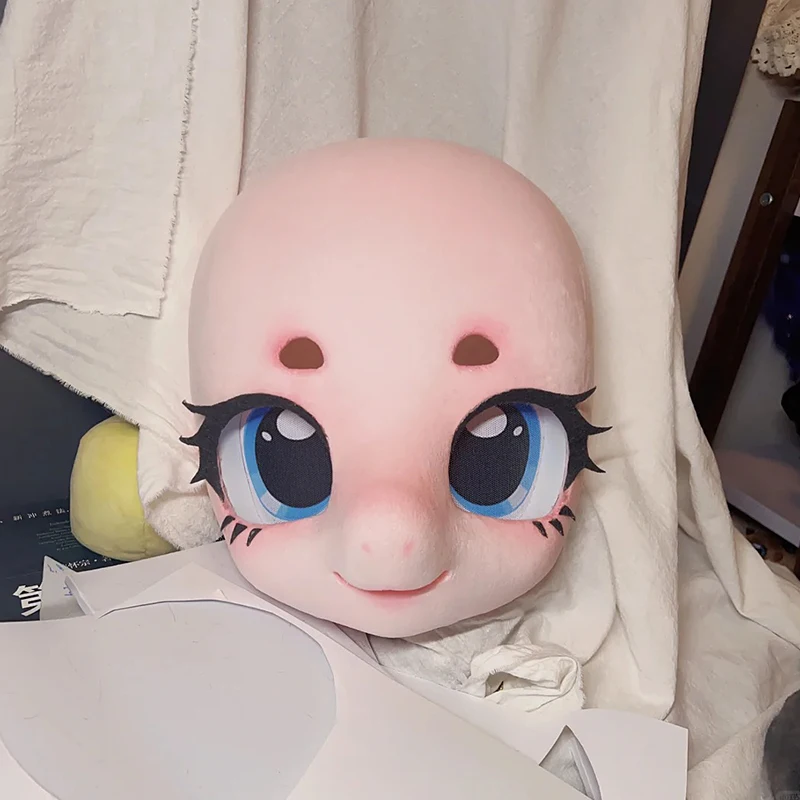 Kigurumi Fursuit الراتنج شبح كيغ سلسلة ثلاثية الأبعاد مطبوعة الجمجمة شل الوحش زي قناع Fursuit الراتنج الوحش دعوى رئيس قذيفة قناع