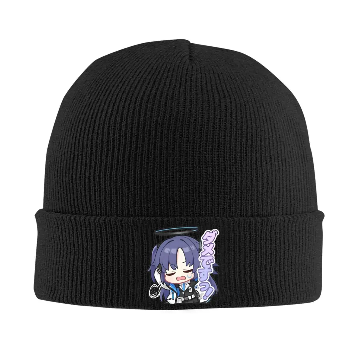 Yuuka Archives Anime Knitted Hat Beanie Winter Hats Warm Fashion Cap Men Women