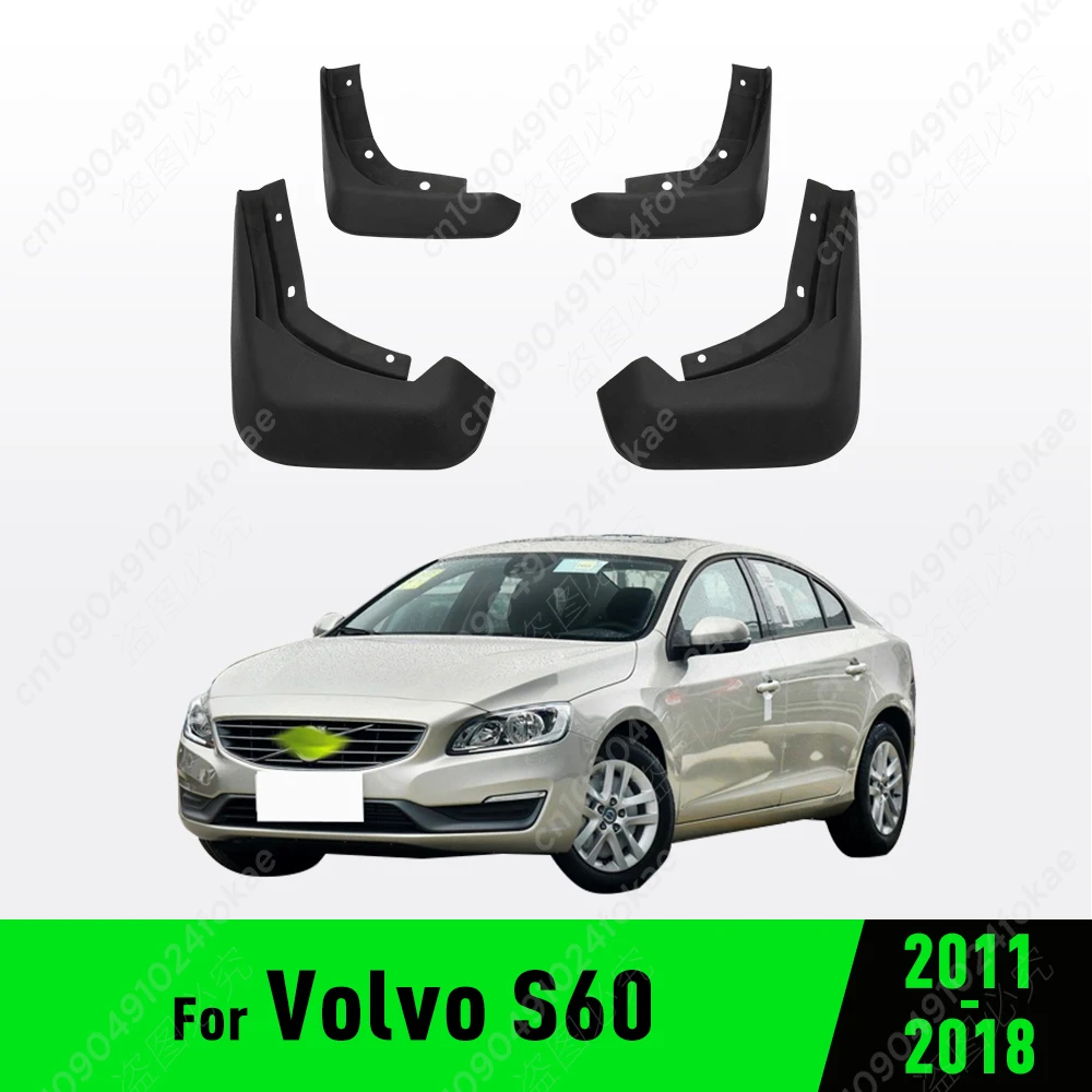 Für volvo s60 2011-2019 2012 2013 2014 2015 2016 2017 Kotflügel Kotflügel Schmutz fänger Schutz Spritz klappe Kotflügel Autozubehör