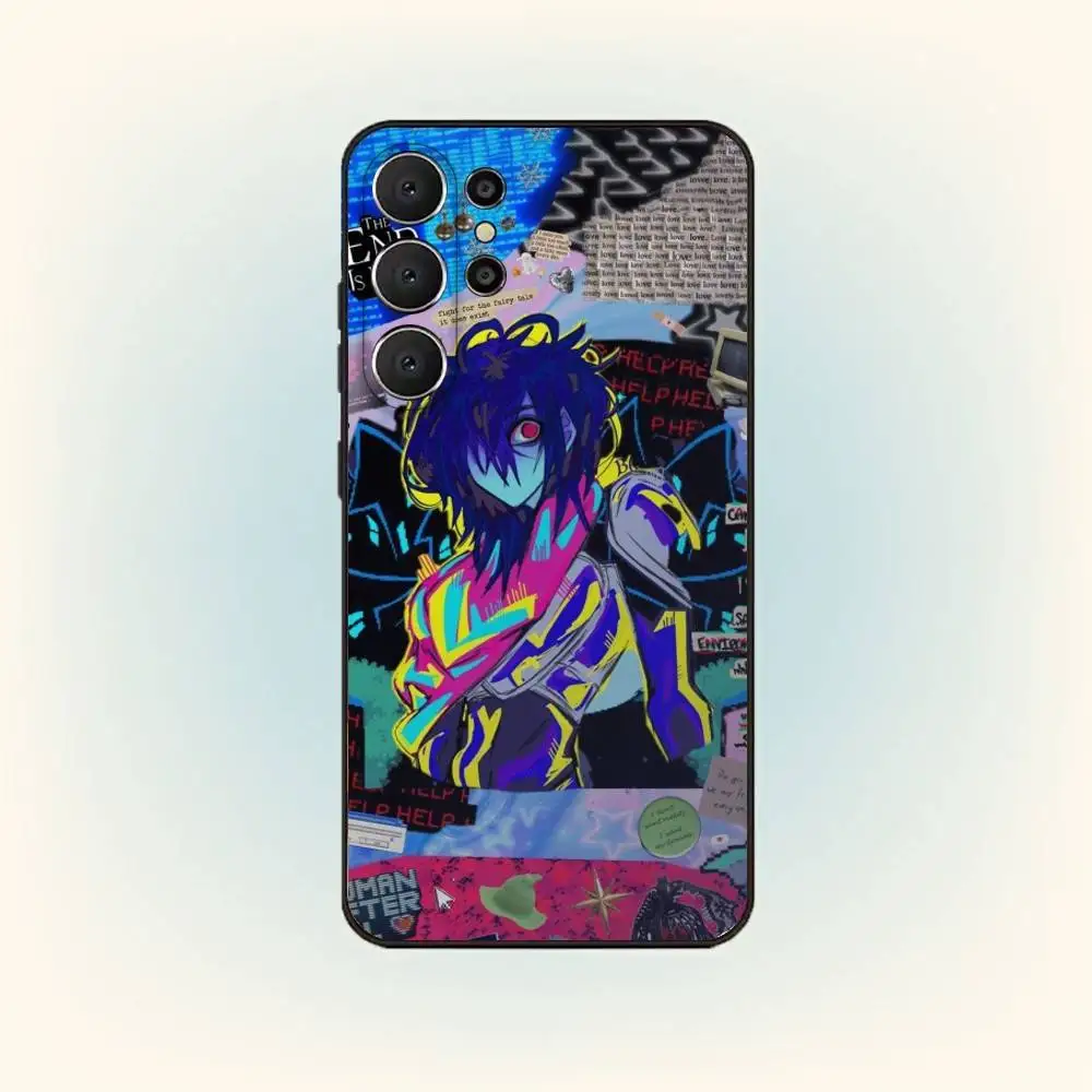 เคสโทรศัพท์ D-Deltarune K-Kris สำหรับ Samsung S 25,24,23,22,30,21,10,9,Ultra,Plus,Lite,FE,4,5 G สีดำ เคสนิ่ม