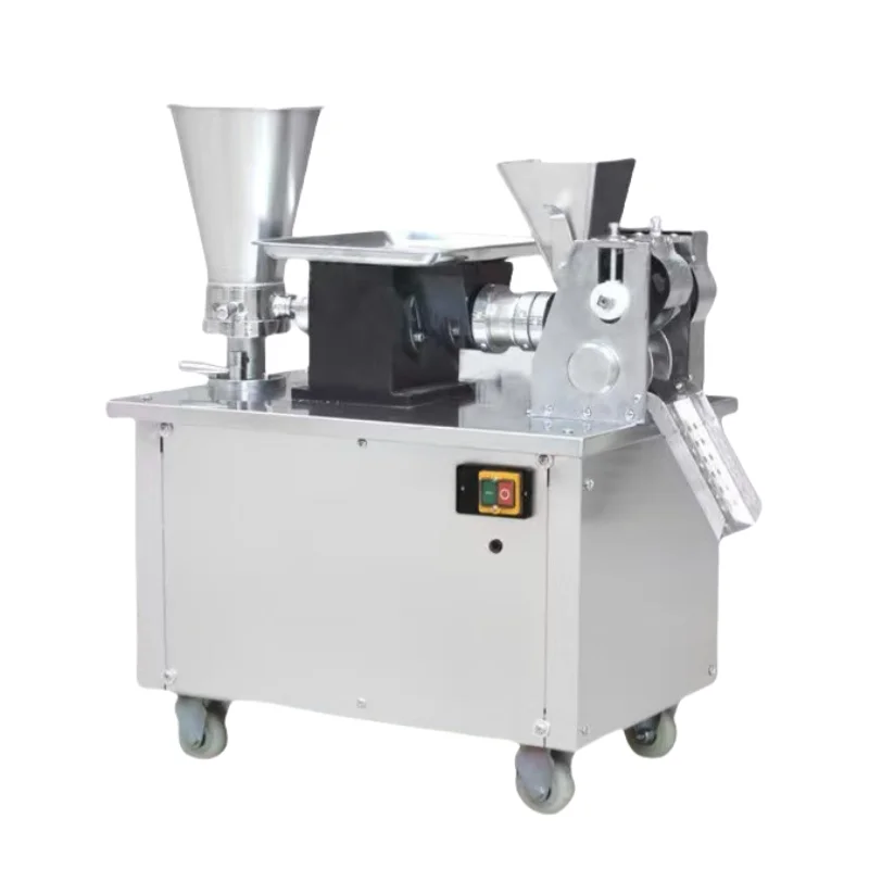 Mini Automatic Stainless Steel High Yield Dumpling Making Machine for Food Shops Momo Somosa Ravioli Empanada Spring Roll Samosa