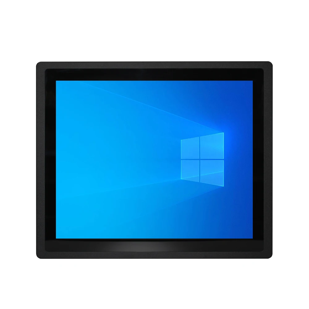 I5 CPU Industrial Display 15/15.6/17/19/21.5 Inch Capacitive 10 Points Lcd Touch Screen Support 7x24 Operation IP65 Waterproof