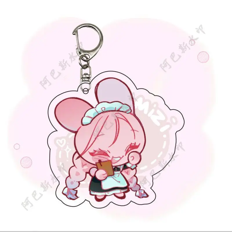 Anime ALIEN STAGE Till Ivan Cosplay Acrylic Keychain Pendant Cute Cartoon Backpack Schoolbag Ornament Pendant Gift