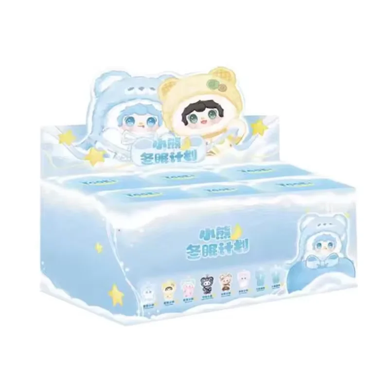 

Подлинная Yooki кислородный кислородный медведь план гинтации загадочная слепая коробка тренд милая кукла сумка для девочек кулон подарок на день рождения