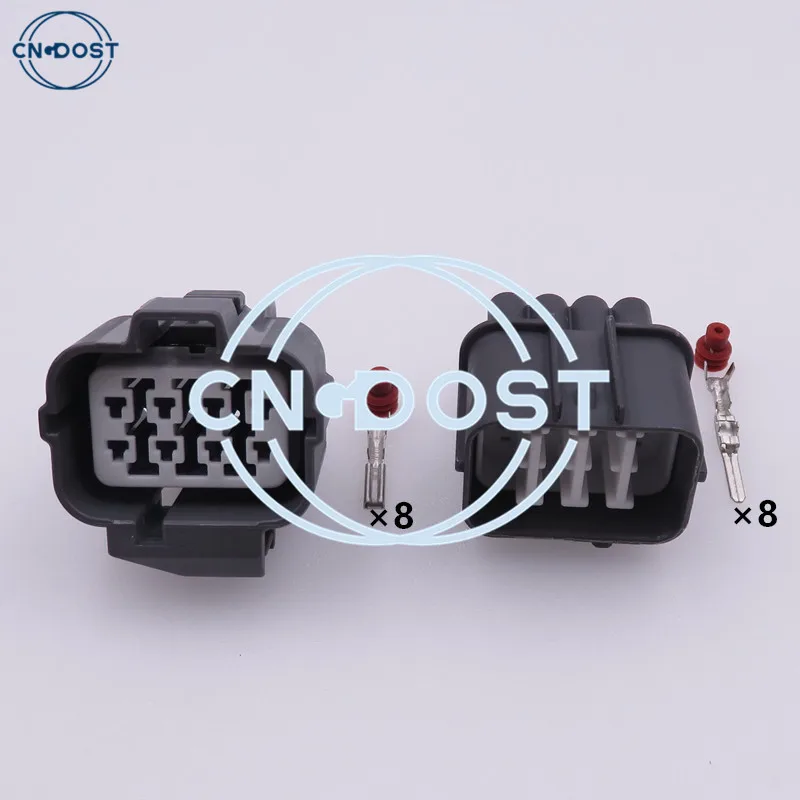 1 Set 8 Way OBD Dsitributor Plug 6189-0134 6181-0075 AC Assembly For A/F Ratio Sensor Acura Module Transmission For Honda Toyota