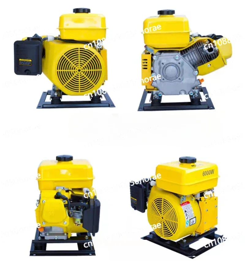 Electric Vehicle Gasoline Generator Range Extender Electric Start Automatic Frequency Conversion Electric Tricycle Generator 7KW