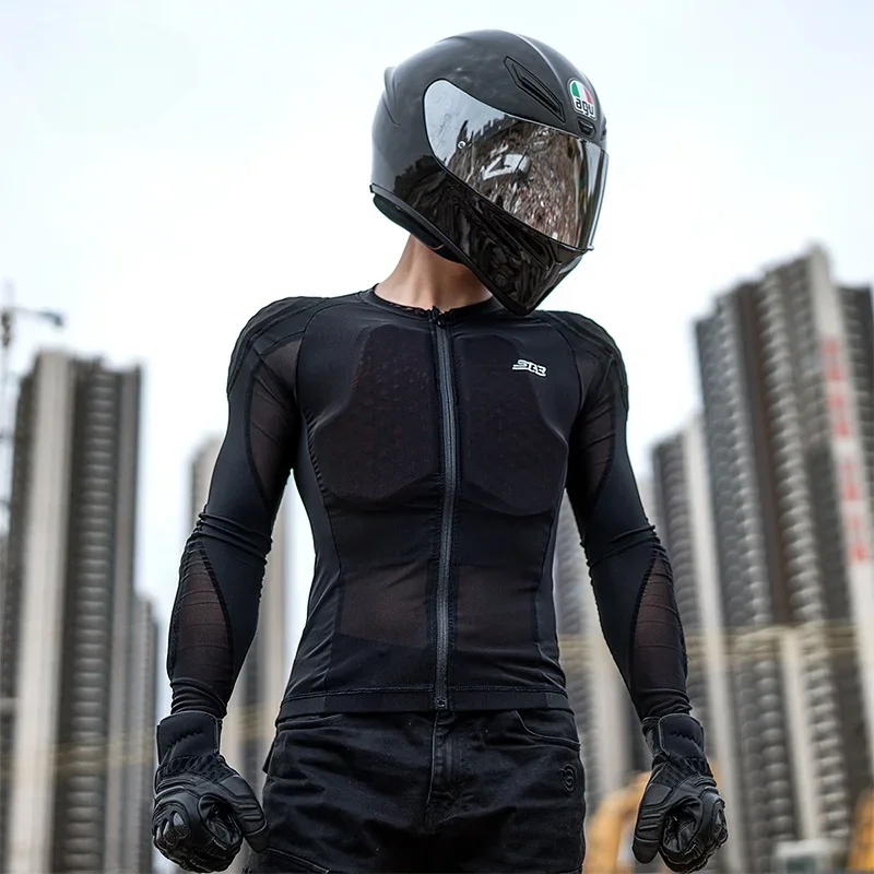 

-for Motorcycle Body Armor Summer Riding Chest Back Protective Motocross Armor Jacket Men Women Motorcycle Armor Jacket Off Road