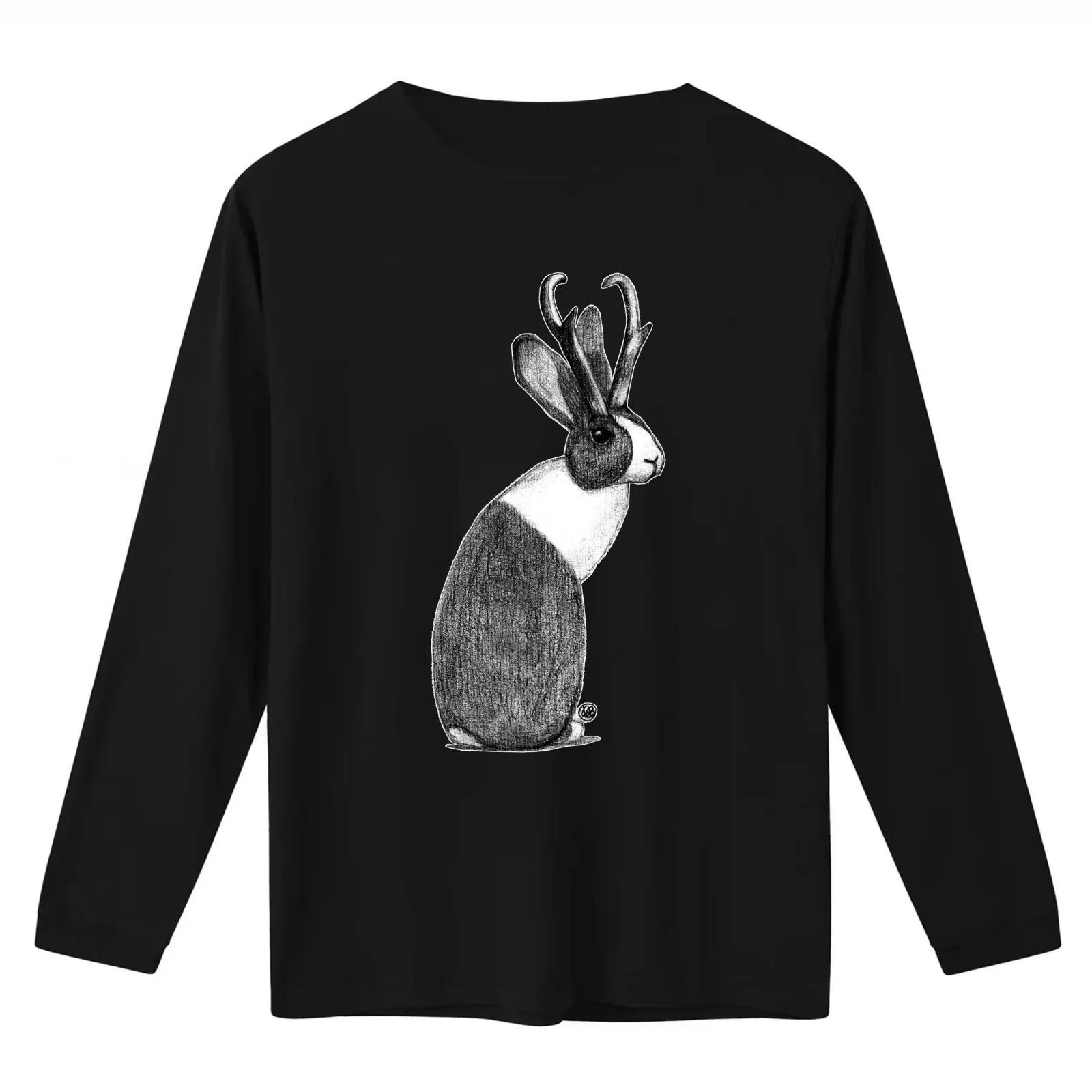 Domestic Dutch Jackalope T-Shirt Summer Casual Cotton Tee Oversized Streetwear Tops Vintage Graphic Print Unisex Men Women