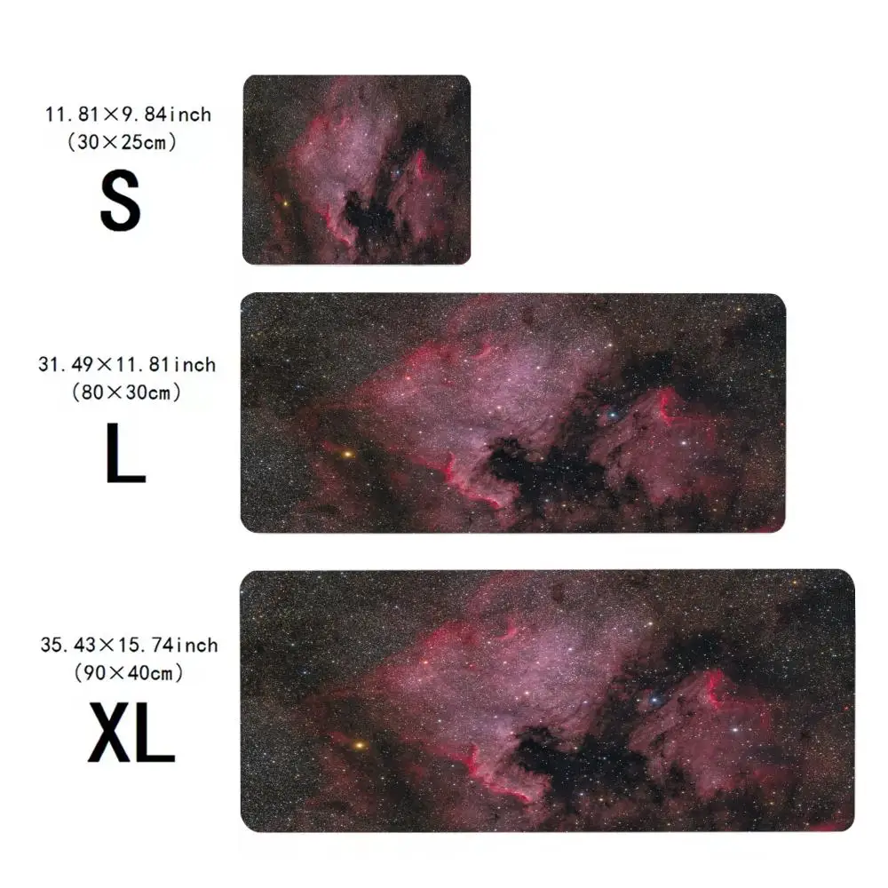 

Cosmic Nebula mouse pad Bring the Mysterious, Stunning Pink Star Clouds to Your Desk, Adding a Touch of Interstellar Wonder