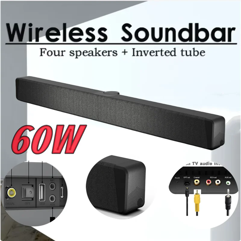 

Home Theater Sound System Bluetooth Speaker Computer Speakers For TV Soundbar Box Subwoofer Radio Music Center Boom Box Column