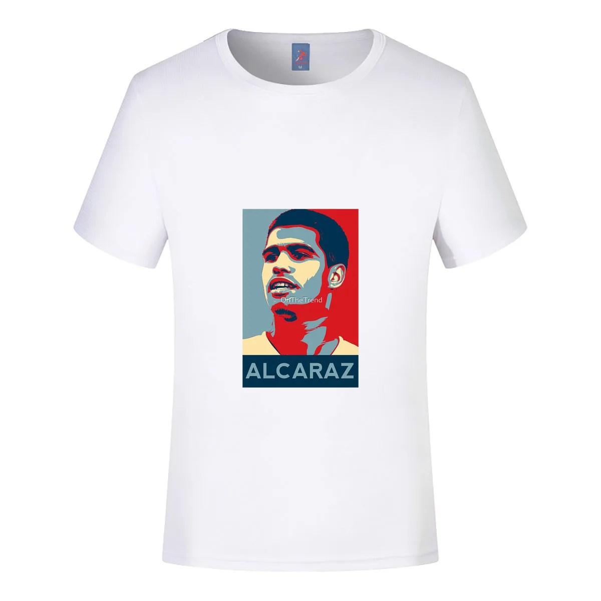 Carlos Alcaraz Cotton T-shirt Spanish Tennis Player Men Women Summer Fashion Printed Clothing Casual Streetwear Tops