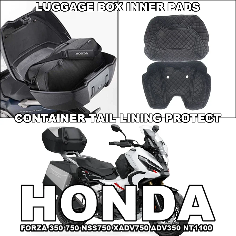 For Honda Forza 350 750 NSS750 XADV750 ADV350 NT1100 Storage Trunk Liner Cushion Luggage Cargo Box Inner Protector Accessories