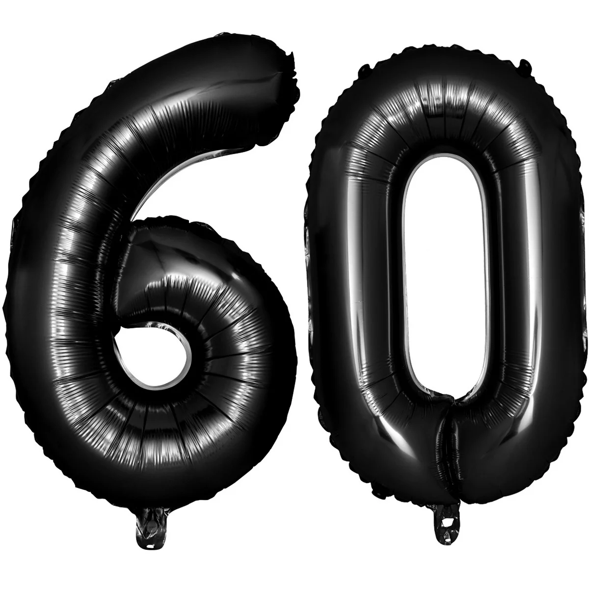 

Black 40 Inch Number Balloons Jumbo Foil Birthday Anniversary Party Decoration Self Sealing Reusable Number Balloons