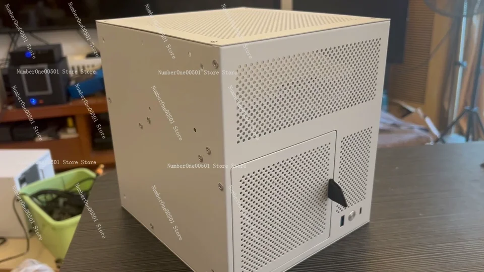 

Корпус NAS Ursa Minor на 4 диска, блок питания SFX, материнская плата ITX, черный корпус Flying Cow, домашний сервер для хранения данных, малогабаритный корпус