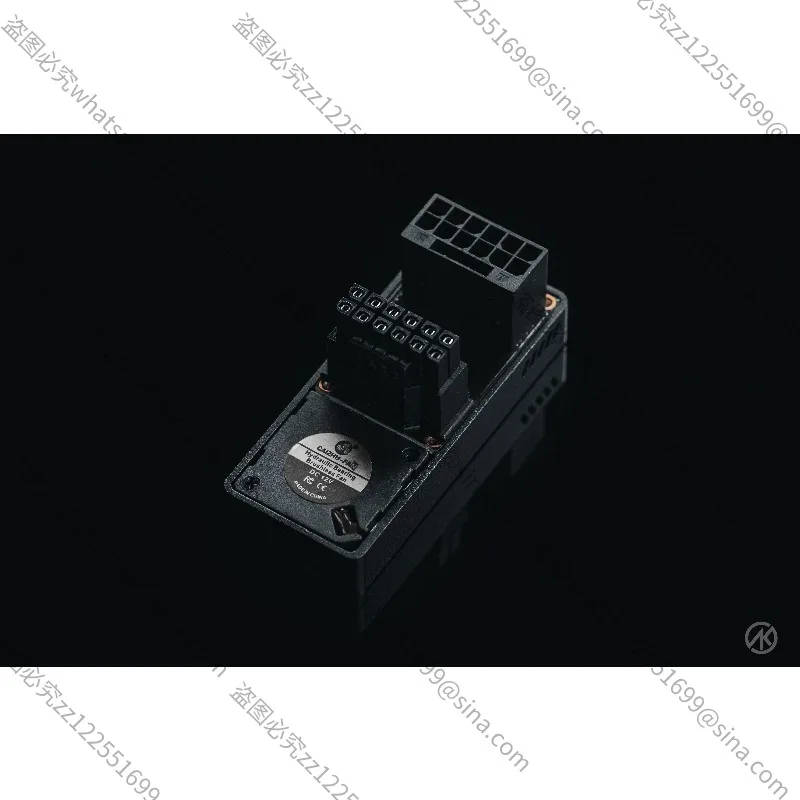 Suitable for RTX4090/4080/4070 graphics card 16PIN adapter 180 degree graphics card power supply steering head turbine cooling