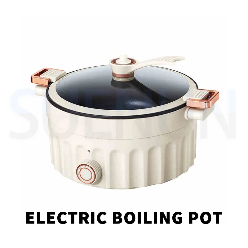 Multi Functional Electric Pot For Household Electric Hot Pot 5L  Decoction Boiling Braising Stewing One Pot Multi-purpose Pot