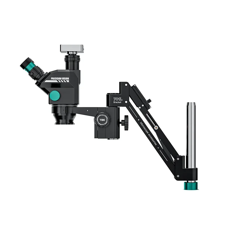 TBK 701L Electric Lifting Extension Bracket Professional for Microscope Stand Precise Focusing Electric Can Adjustment Phone