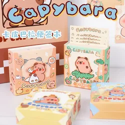 Suministros de papelería Kawaii, Bloc de notas capybara, Bloc de notas, suministros de diario, accesorios de oficina para hacer lista estéticos, papel rascador