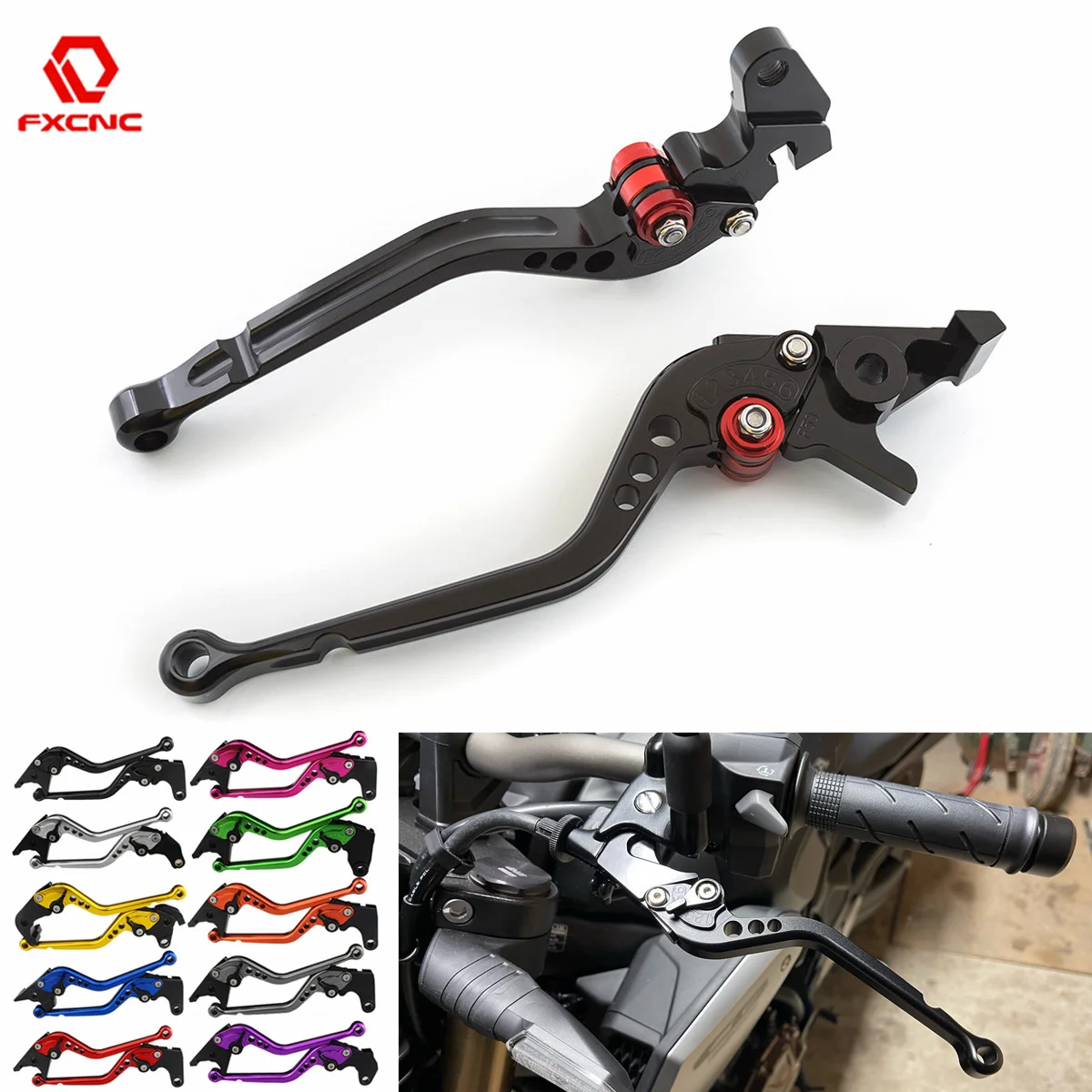 Do Suzuki GSXS750 GSX S750 GSX-S 750 2011 2012 2013 2014 2015 2016 2017 2018 2019 2020 2021 Dźwignia sprzęgła hamulca CNC Akcesoria