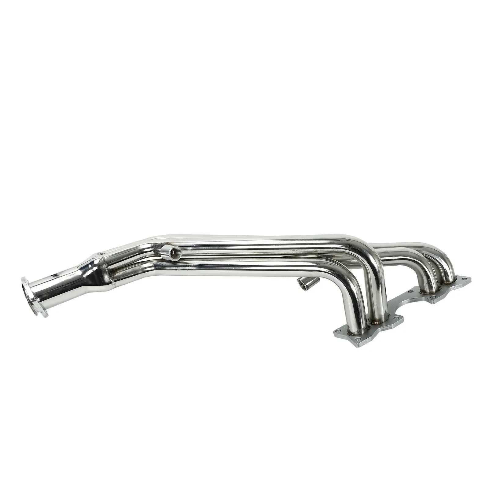 Black/Silver Manifold Exhaust Header For Nissan D21 Hardbody 1990-1995 Pickup Truck 2.4L 4WD