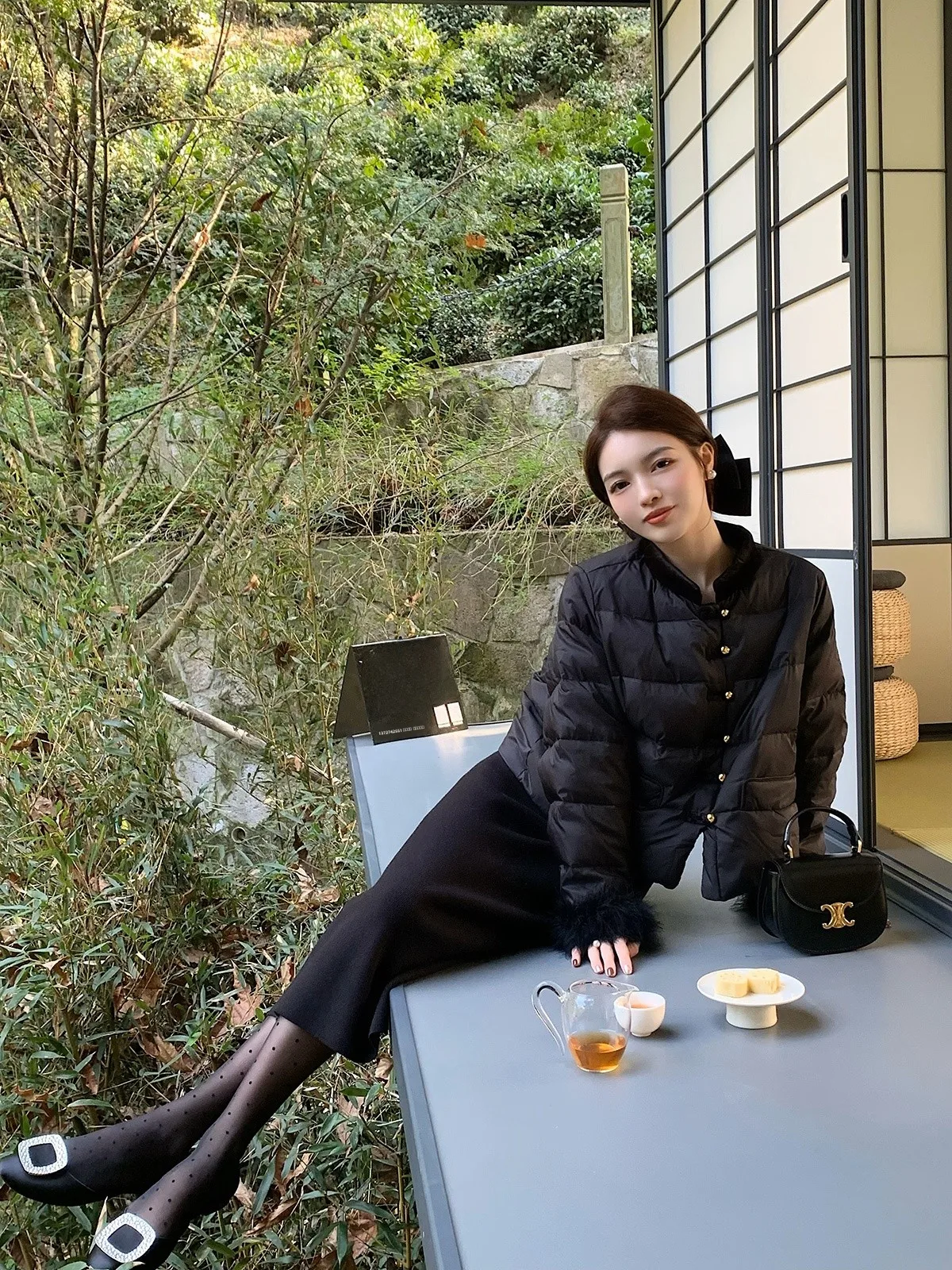 

OnlyNini NingAn RúMèng Новая китайская куртка-пуховик Sle 90 из белого пуха с золотыми пуговицами, теплая верхняя одежда из верблюжьей шерсти, женское модное пальто